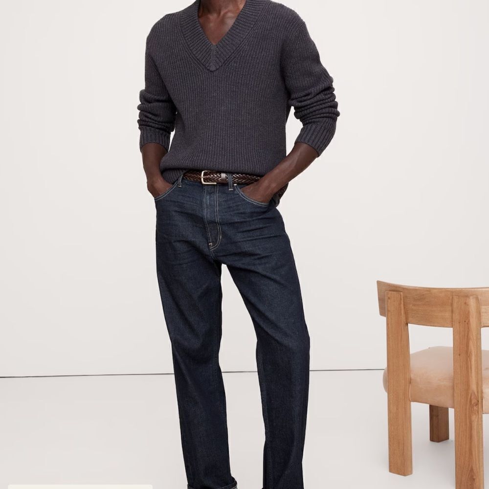 NWOT Banana Republic Men's slim fit straight leg jeans men's size 40x34